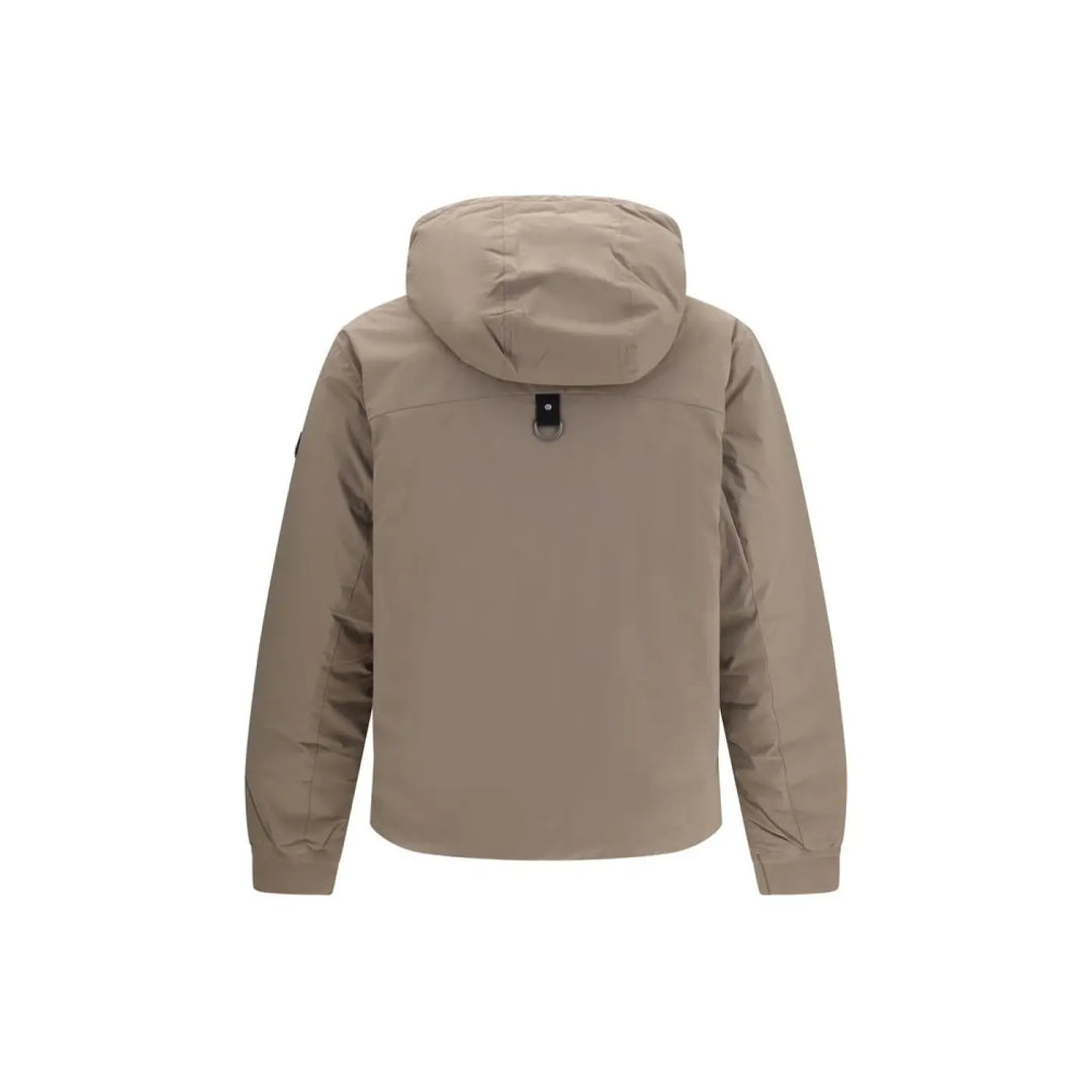 Moose Knuckles Beige Nylon Full-length Jacket