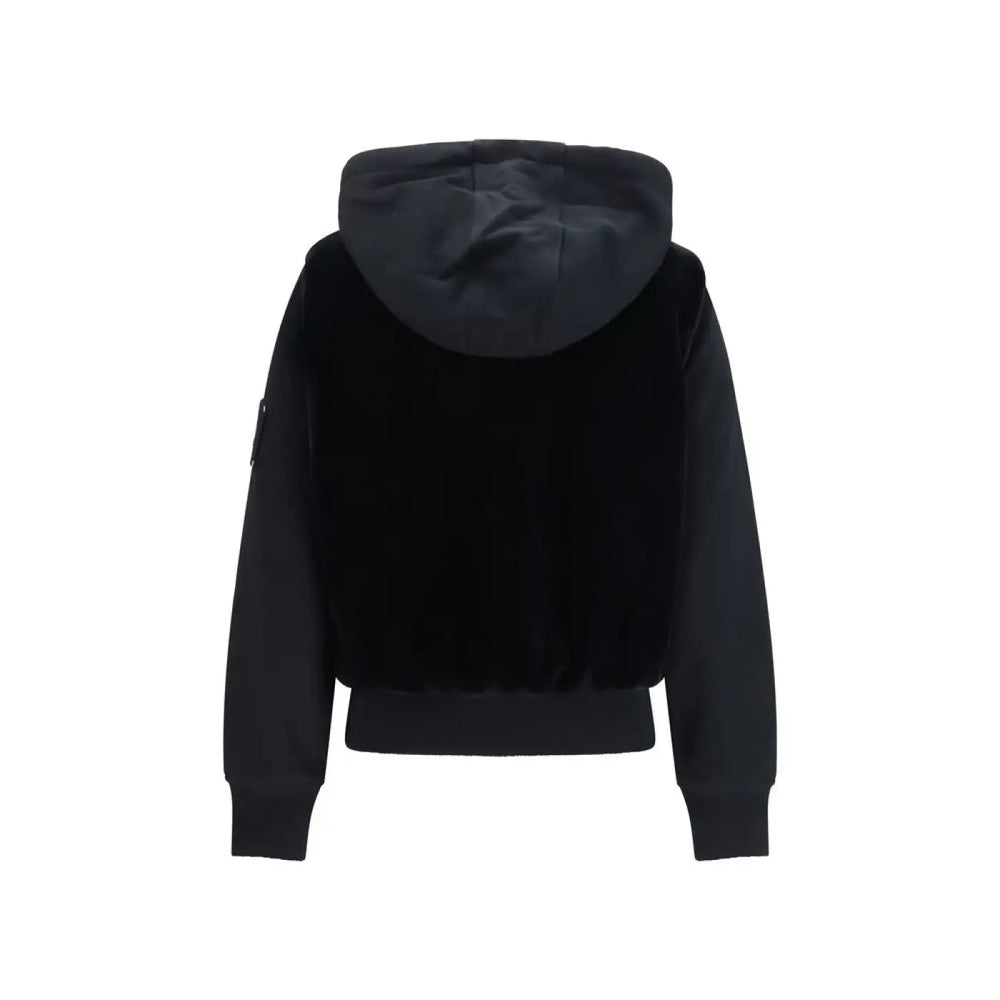 Moose Knuckles Black Cotton Sweatshirt