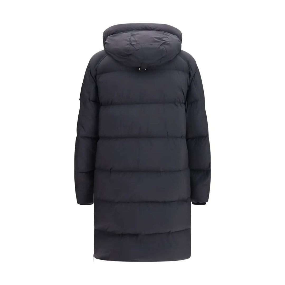Moose Knuckles Black Nylon Coat