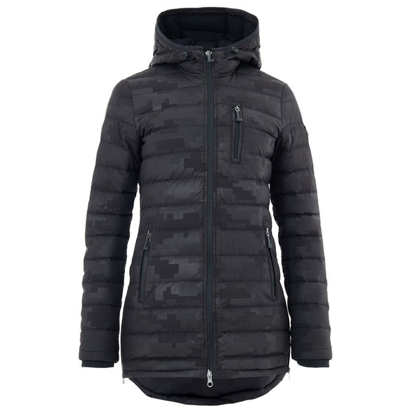 Moose Knuckles Puffer Jackets - Black Nylon Coat