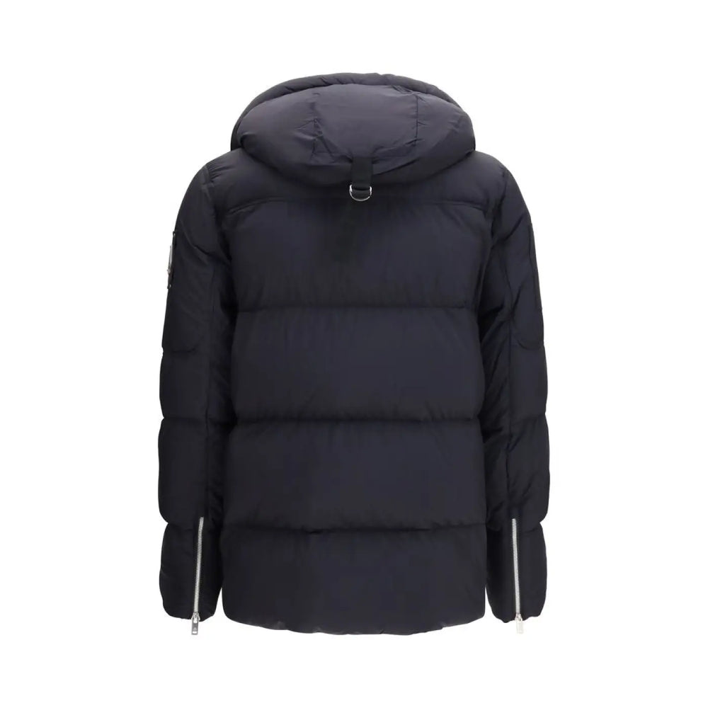Moose Knuckles Black Nylon Full-length Jacket