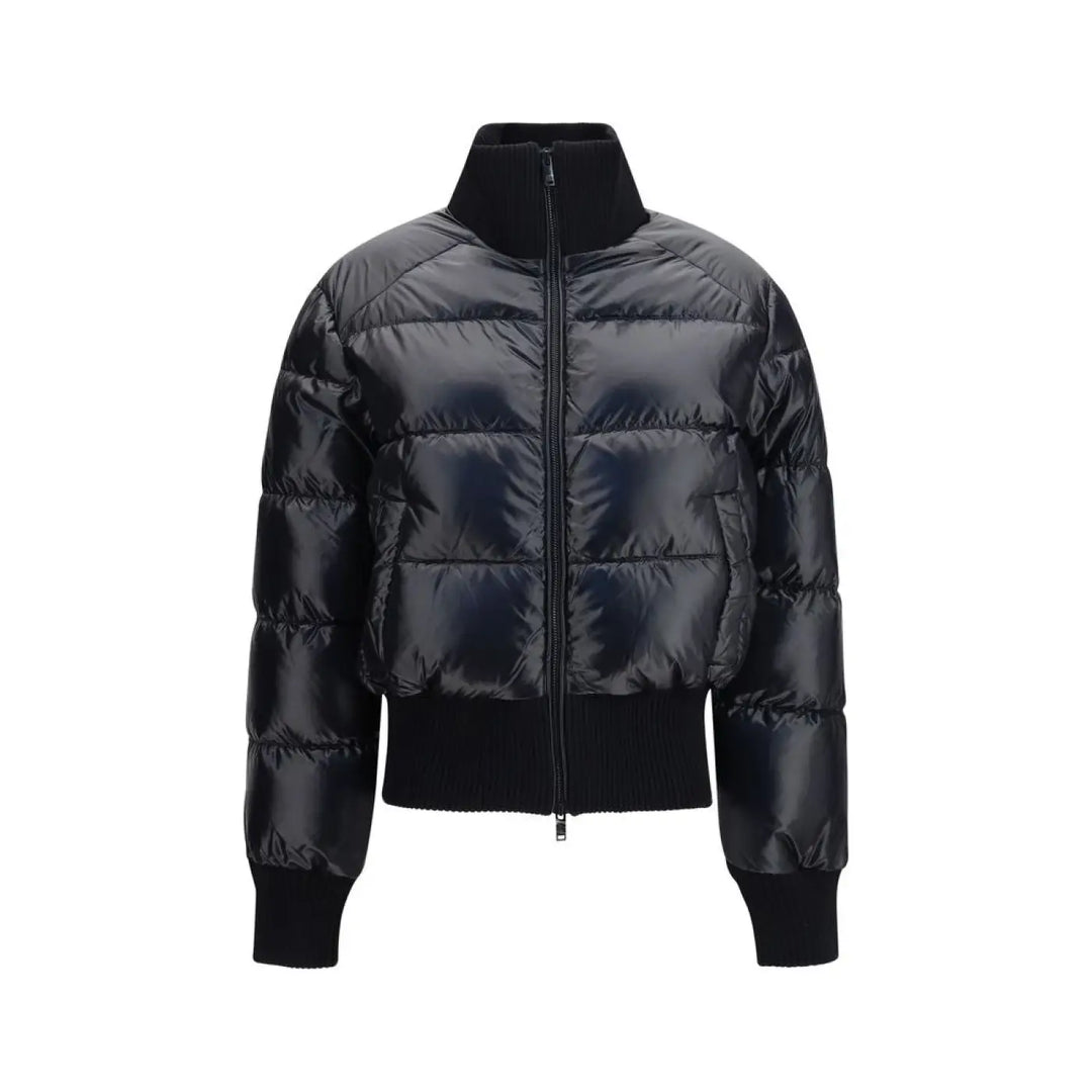 Moose Knuckles Black Nylon Full-length Jacket