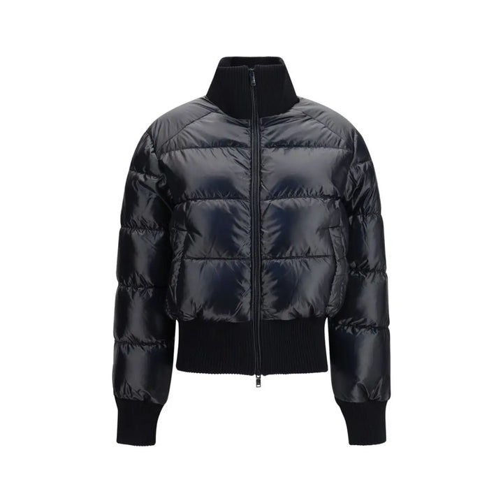 Moose Knuckles Black Nylon Full-length Jacket