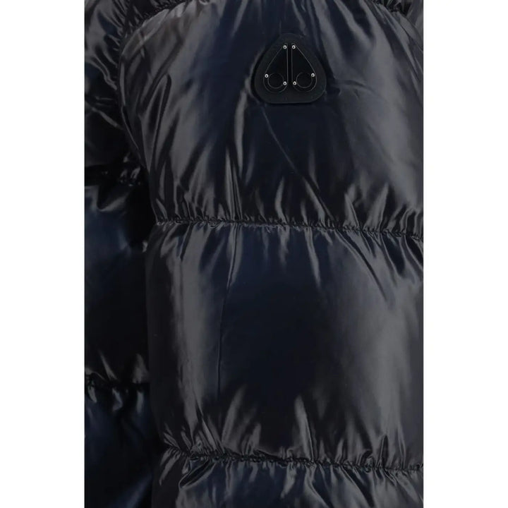 Moose Knuckles Black Nylon Full-length Jacket