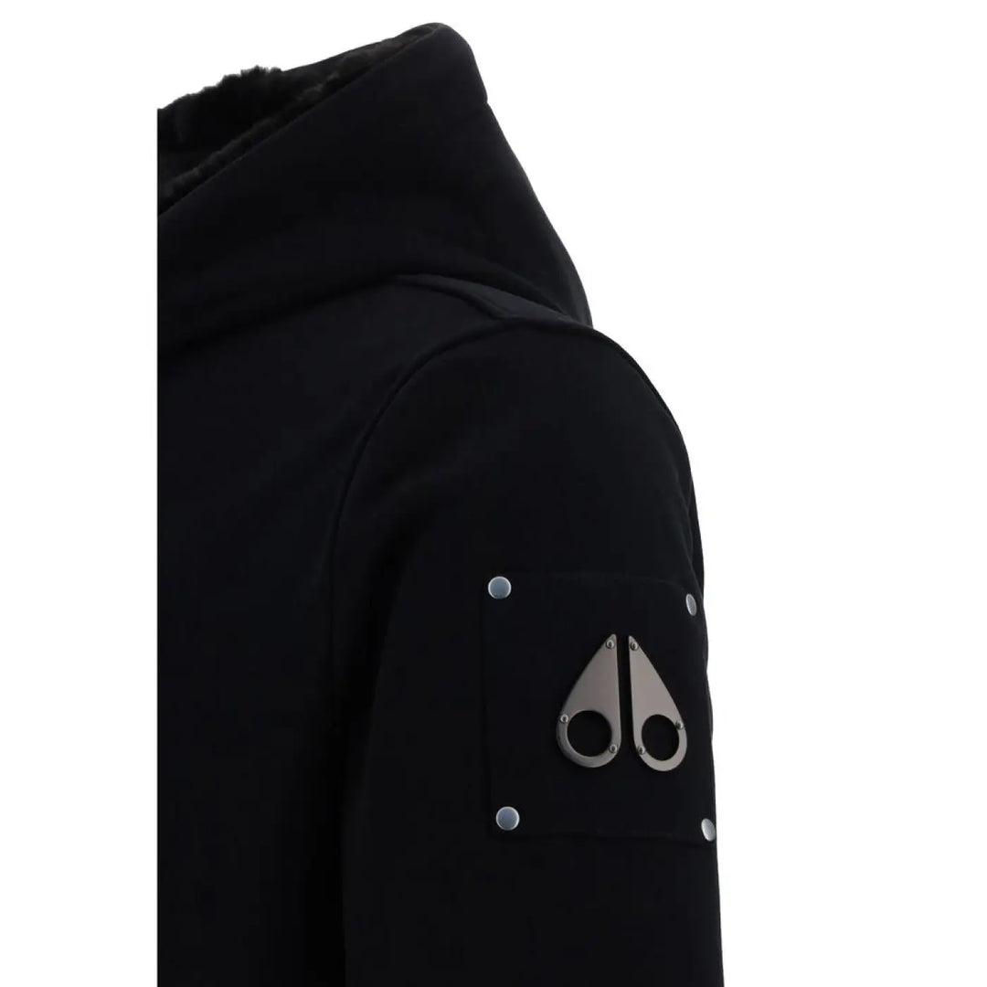 Moose Knuckles Black Polyester Sweatshirt