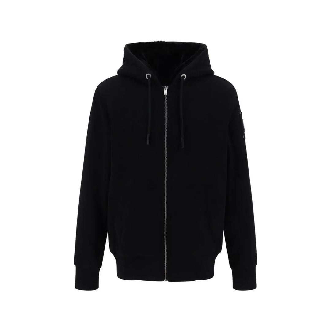Moose Knuckles Black Polyester Sweatshirt