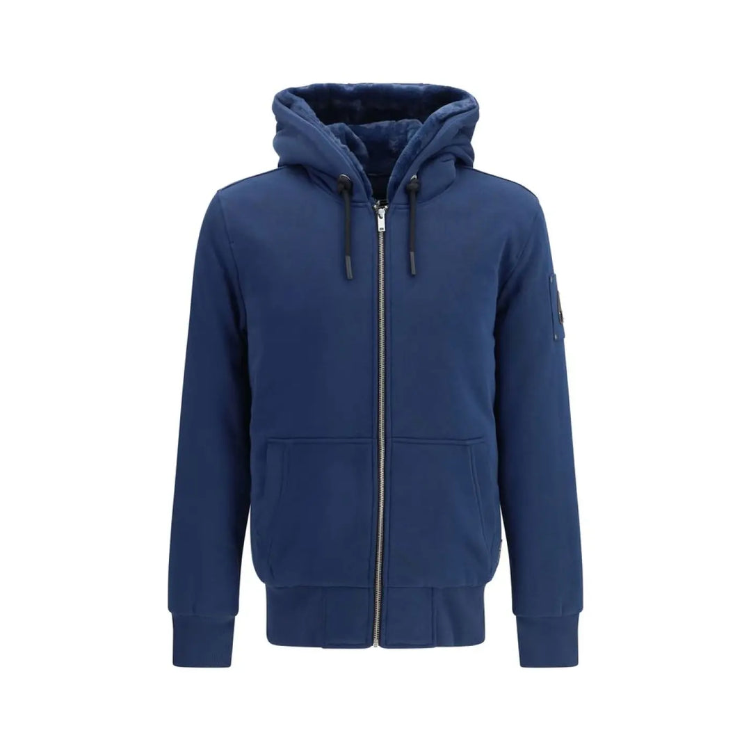 Moose Knuckles Blue Polyester Sweatshirt