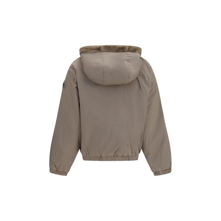 Moose Knuckles Brown Recycled Polyester Sweatshirt