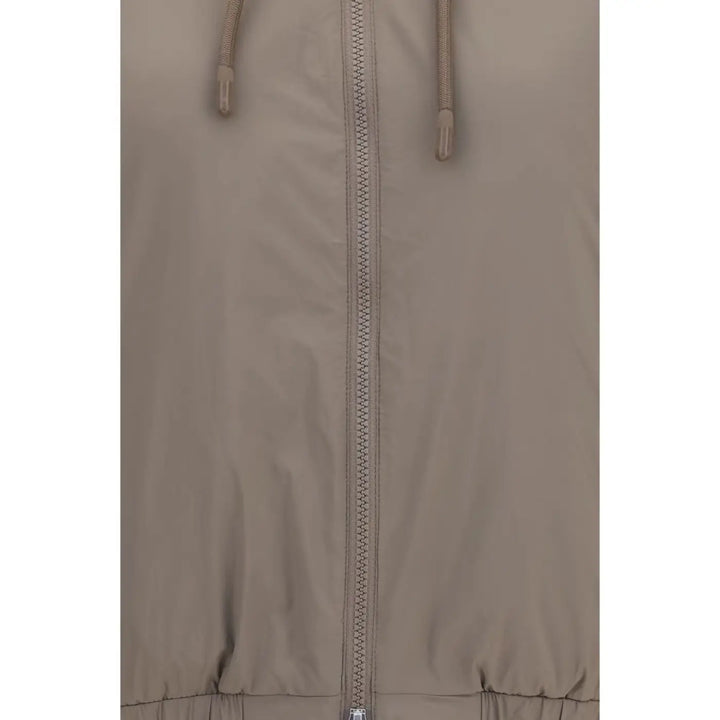 Moose Knuckles Brown Recycled Polyester Sweatshirt