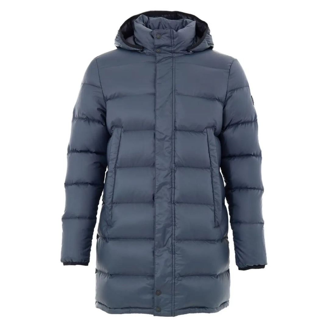 Moose Knuckles Gray Nylon Coat