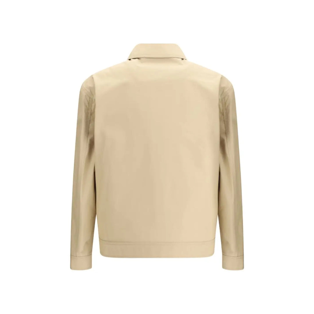 Moschino Beige Cotton Full-length Jacket