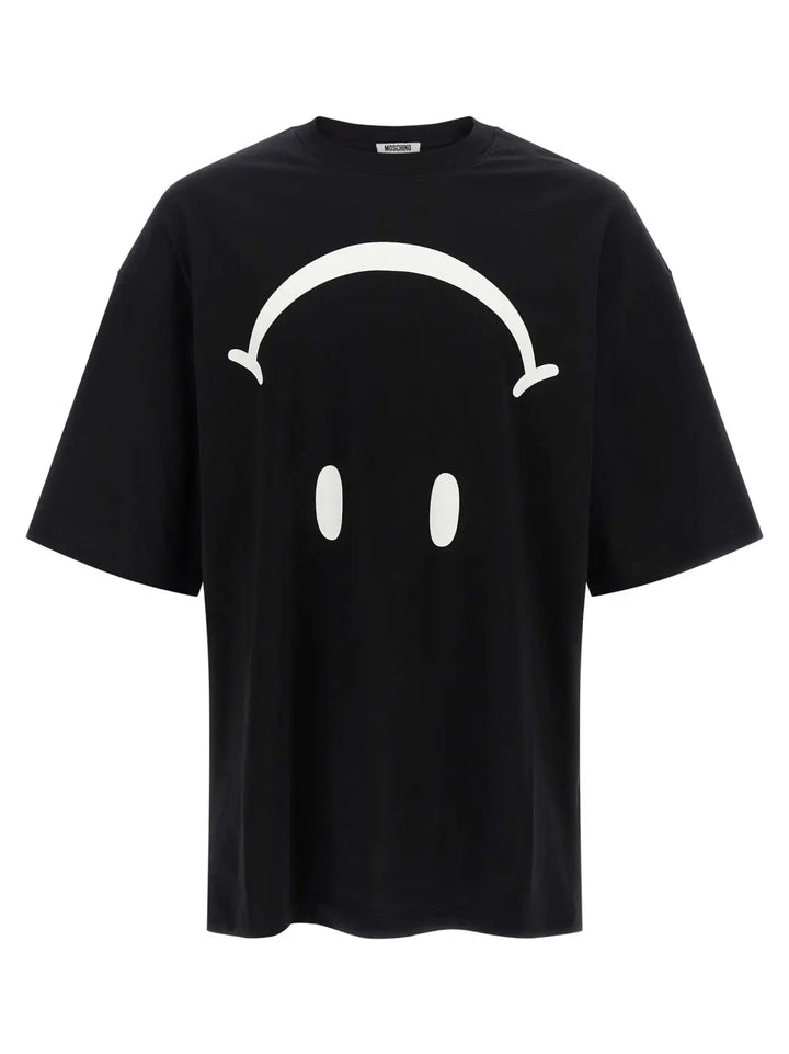Moschino Bicolor Cotton T-shirt
