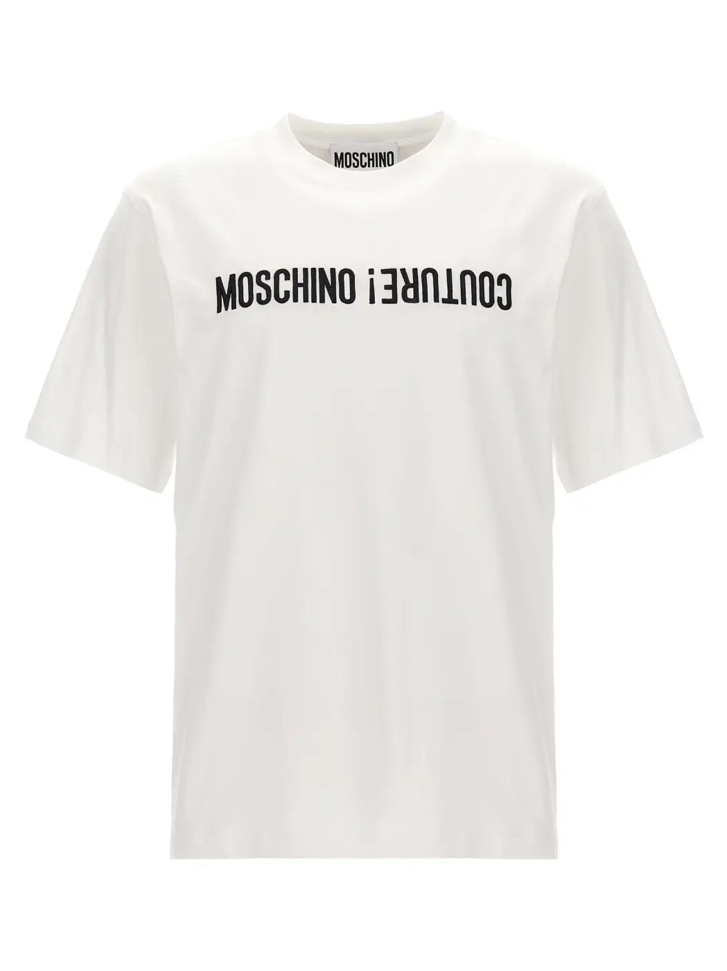 Moschino Bicolor Cotton T-shirt