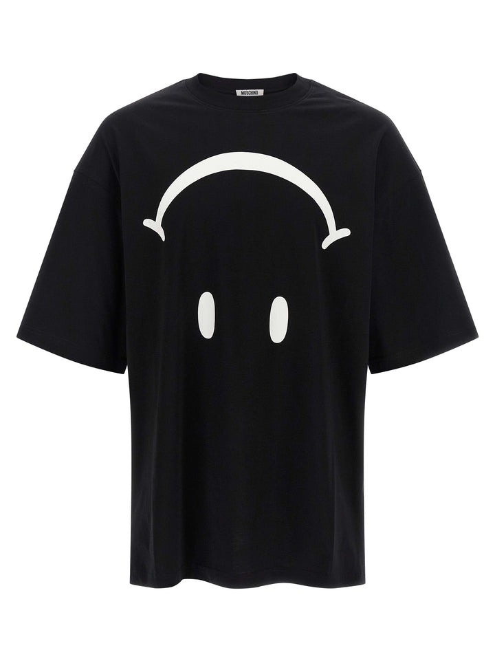 Moschino Bicolor Cotton T-shirt