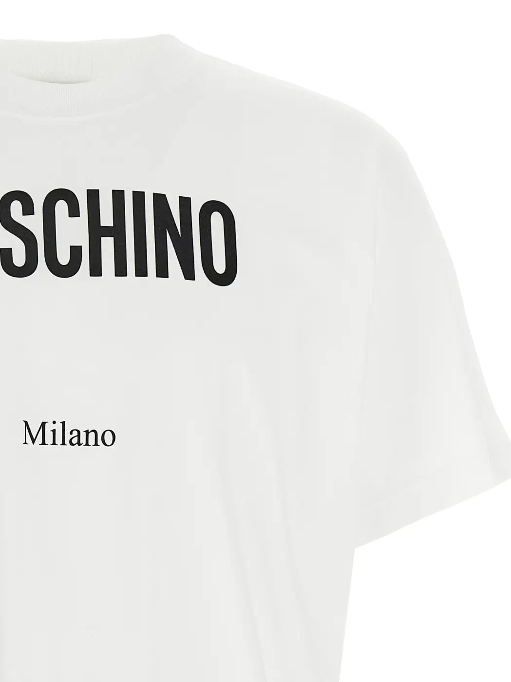 Moschino Bicolor Cotton T-shirt