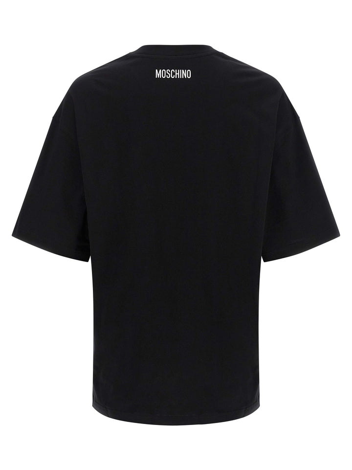 Moschino Bicolor Cotton T-shirt