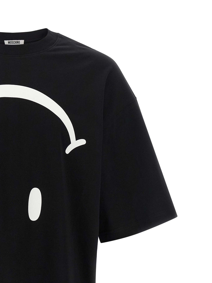 Moschino Bicolor Cotton T-shirt