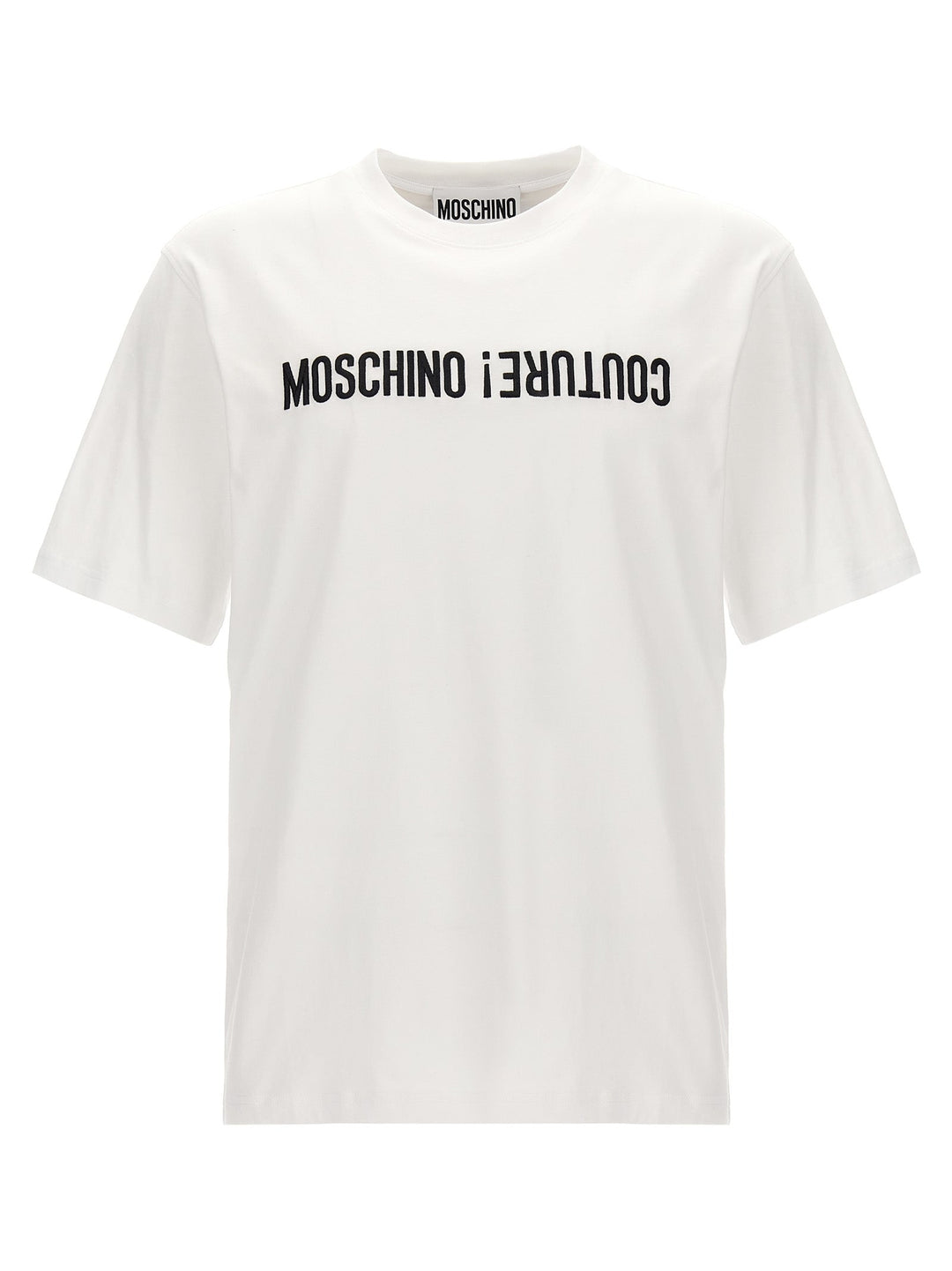 Moschino Bicolor Cotton T-shirt