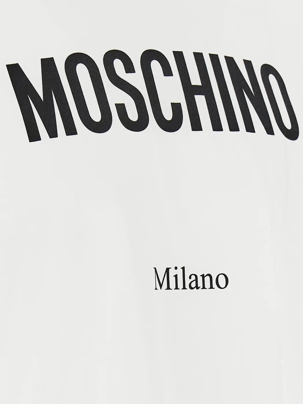 Moschino Bicolor Cotton T-shirt