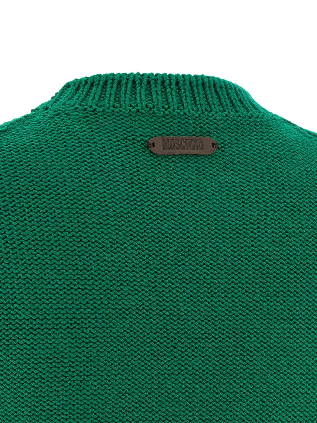 Moschino Bicolor Virgin Wool Cardigan