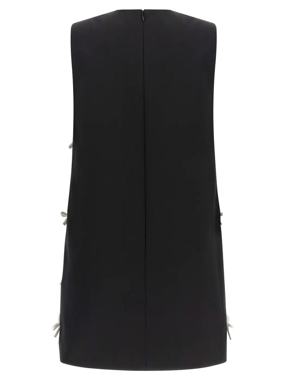 Moschino Bicolor Virgin Wool Short Dress