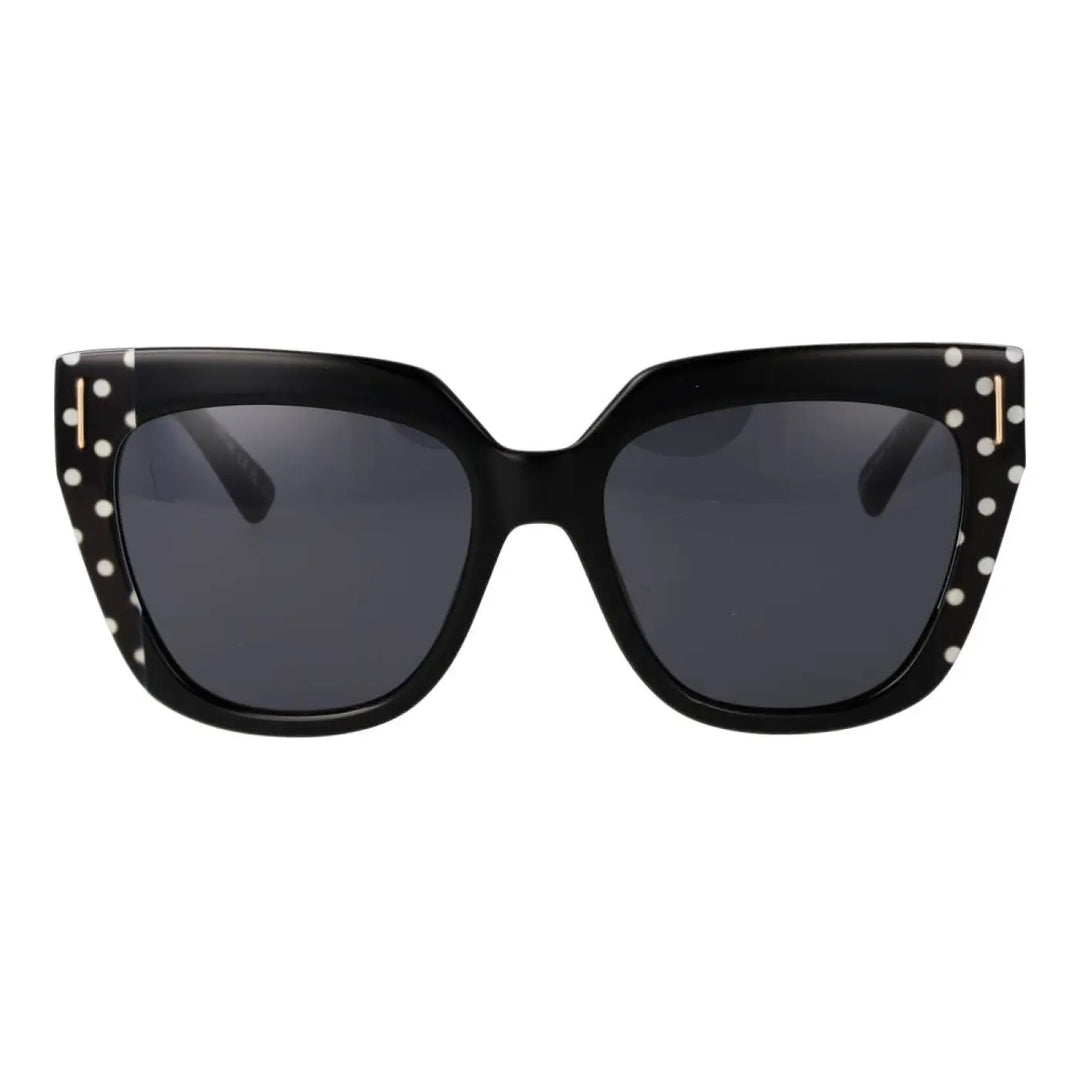 Moschino Black Acetate Sunglasses