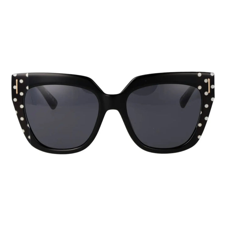 Moschino Black Acetate Sunglasses