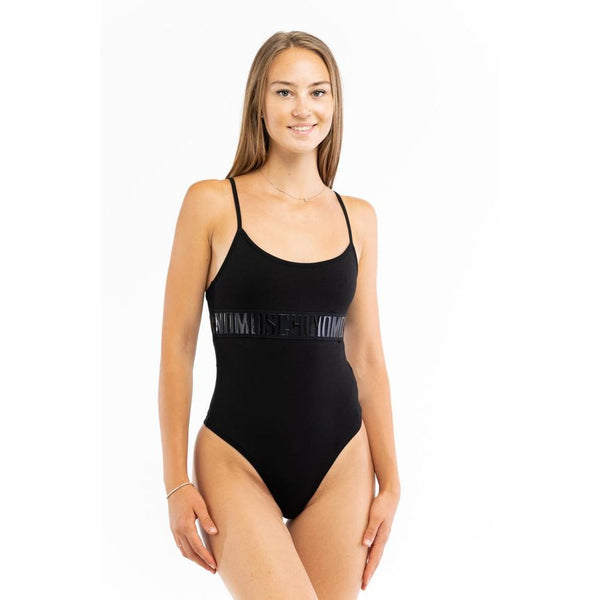 Moschino - Black Cotton Bodysuit
