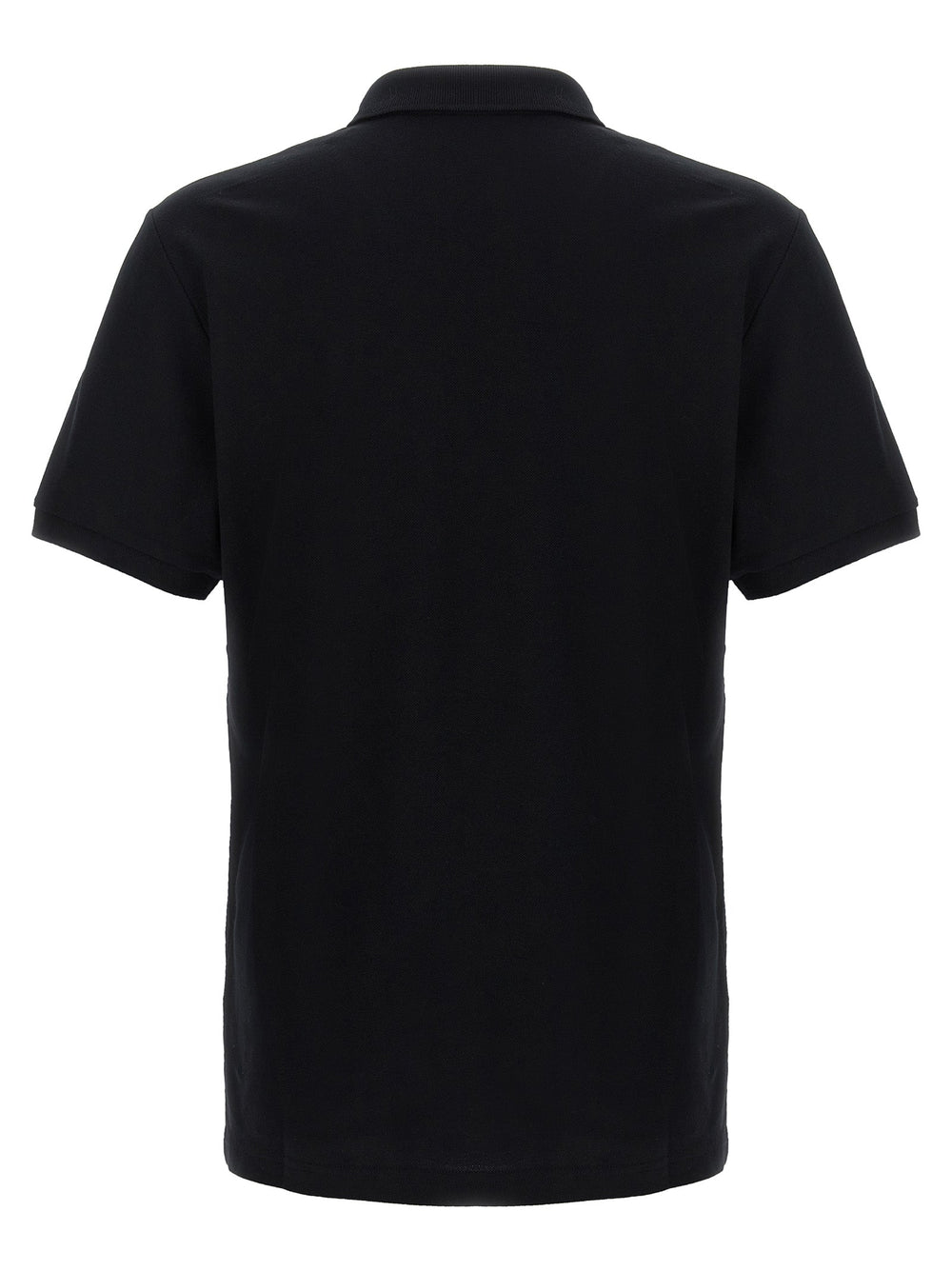 Moschino Black Cotton Polo Shirt