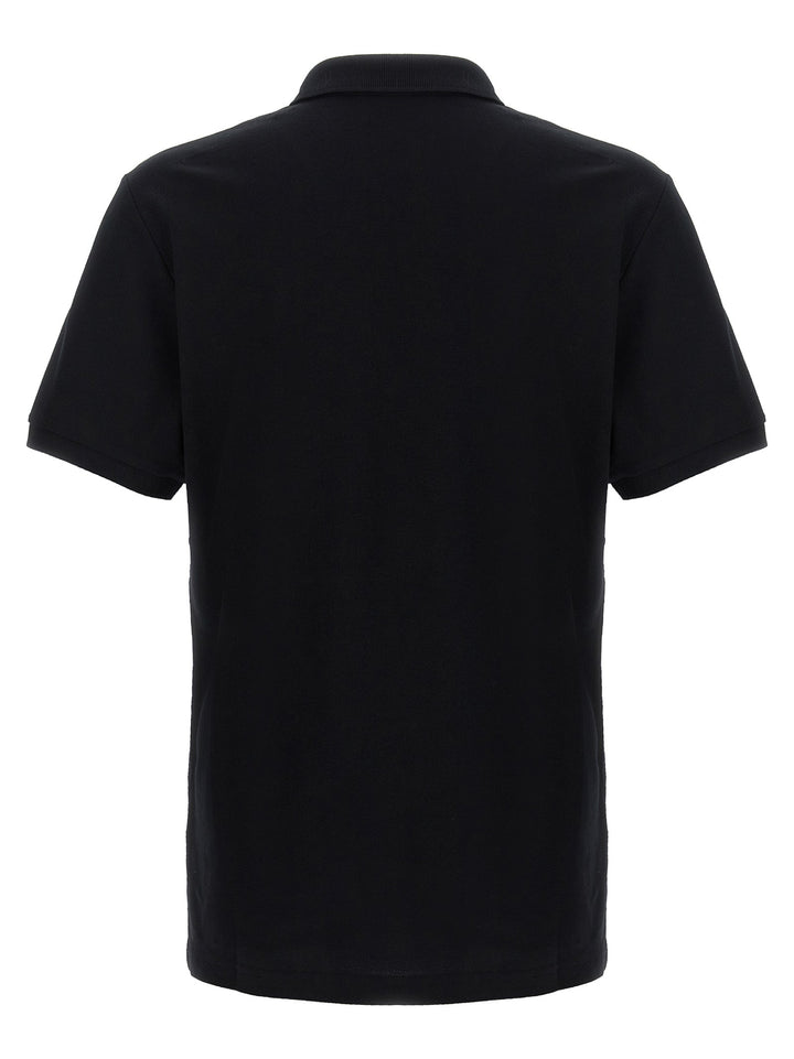 Moschino Black Cotton Polo Shirt