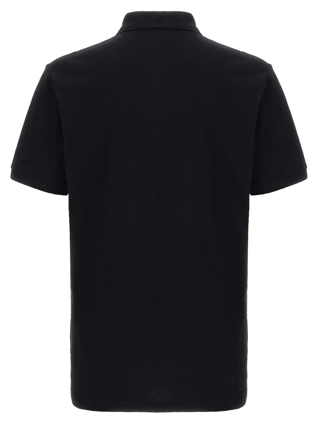 Moschino Black Cotton Polo Shirt