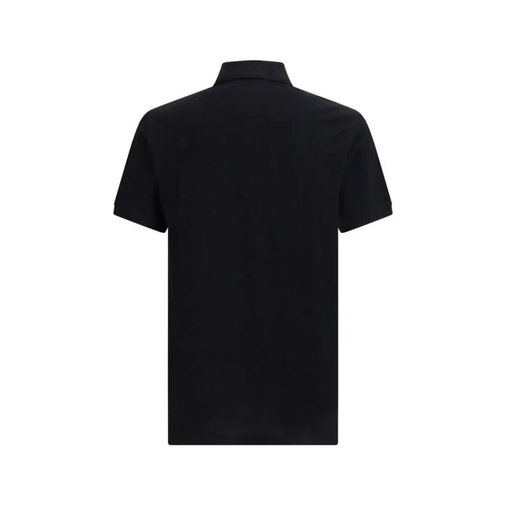 Moschino Black Cotton Polo Shirt