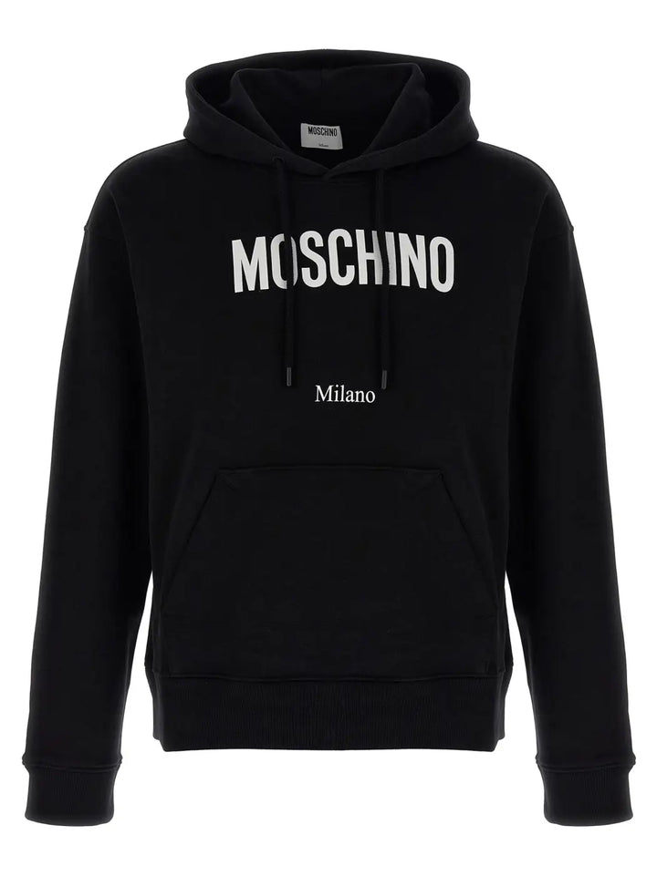 Moschino Black Cotton Sweatshirt