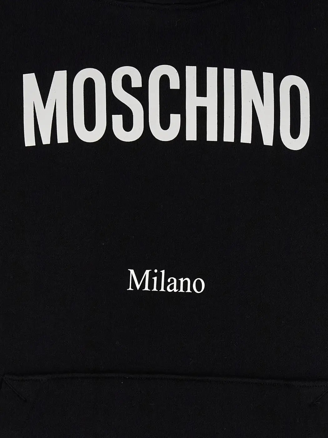 Moschino Black Cotton Sweatshirt