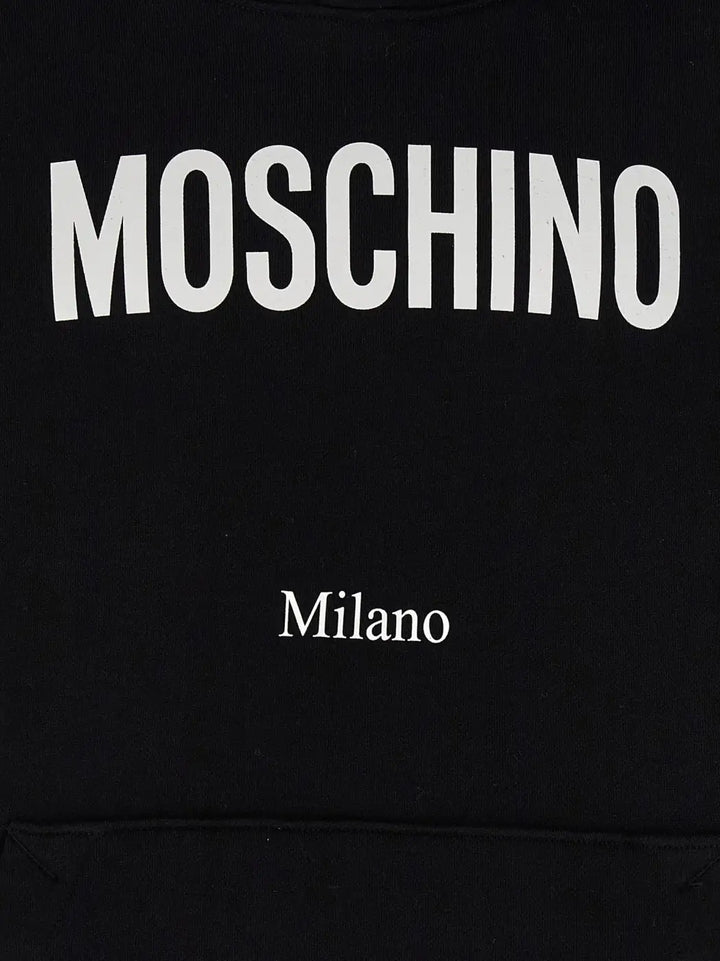 Moschino Black Cotton Sweatshirt