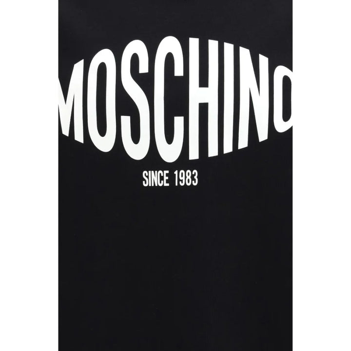 Moschino Black Cotton Sweatshirt