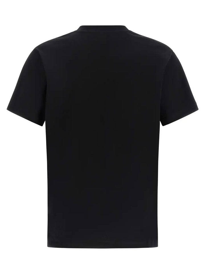 Moschino Black Cotton T-shirt