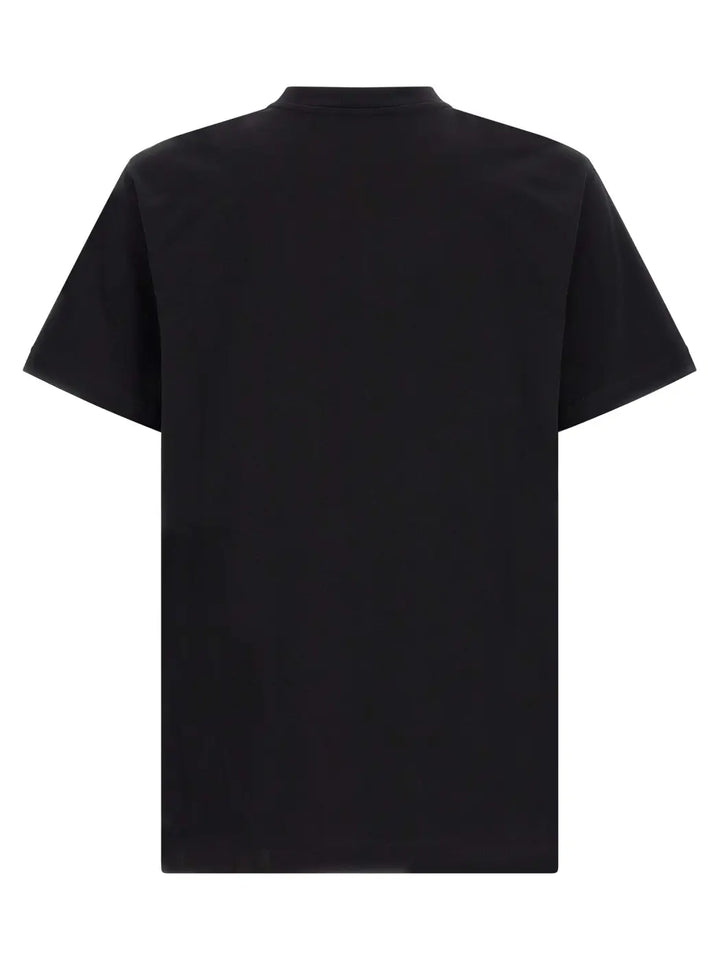 Moschino Black Cotton T-shirt