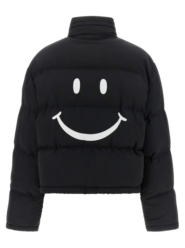 Moschino Black Polyamide Bomber