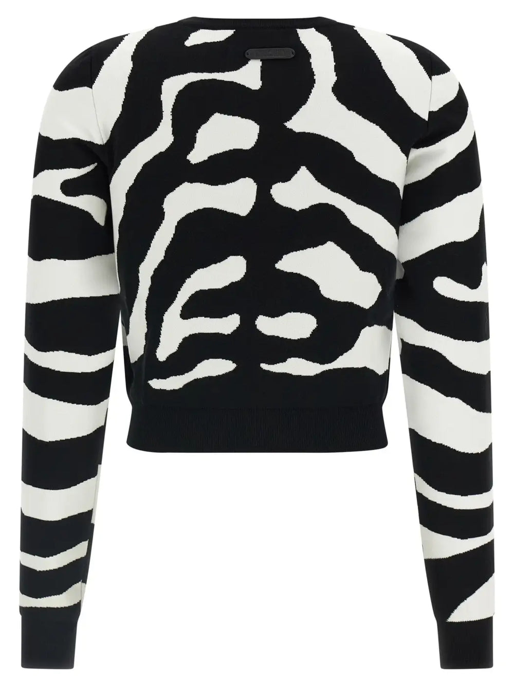 Moschino Black Viscose Cardigan