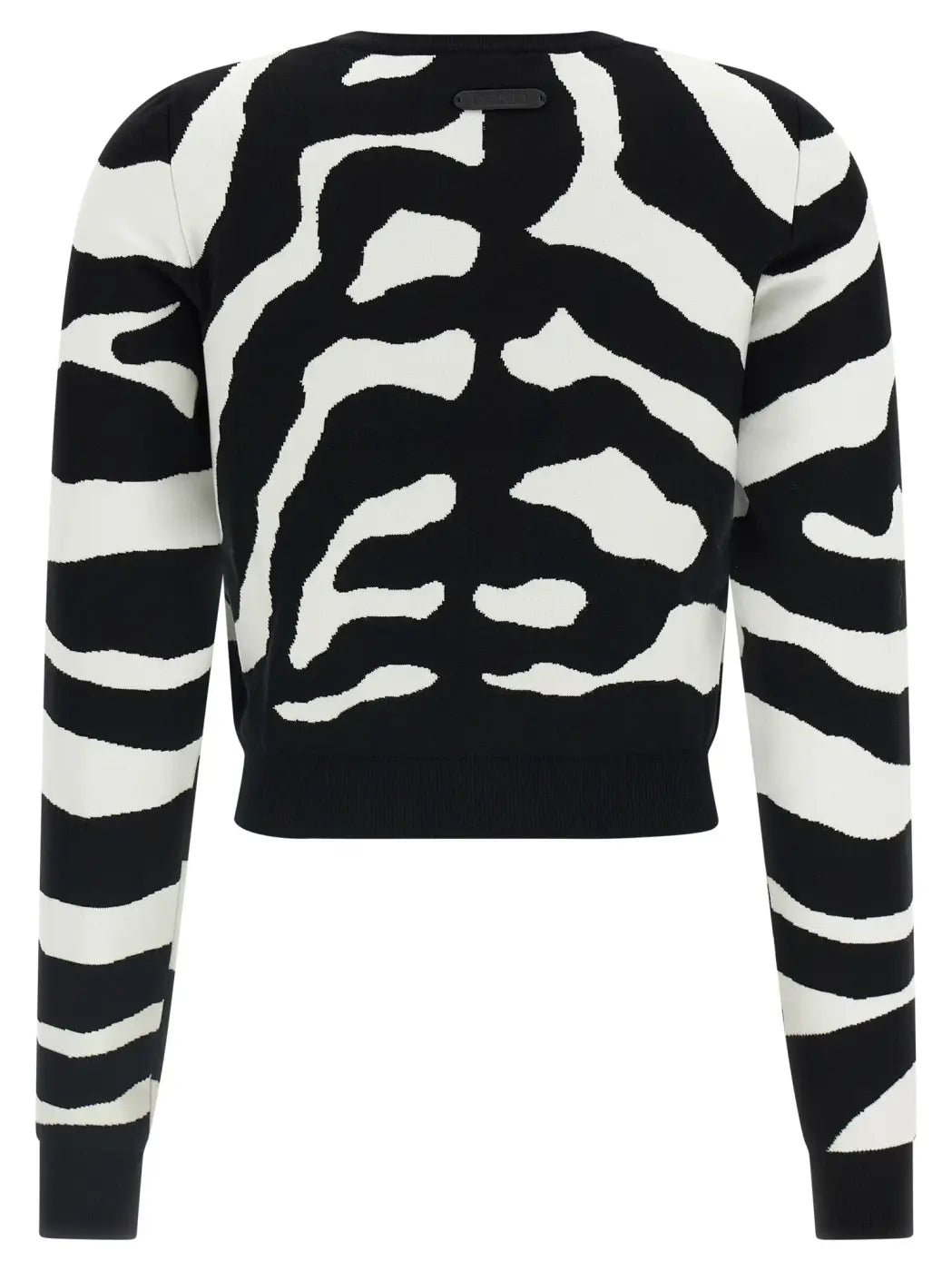 Moschino Black Viscose Cardigan