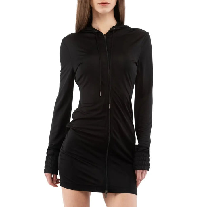 Moschino Black Viscose Casual Dress