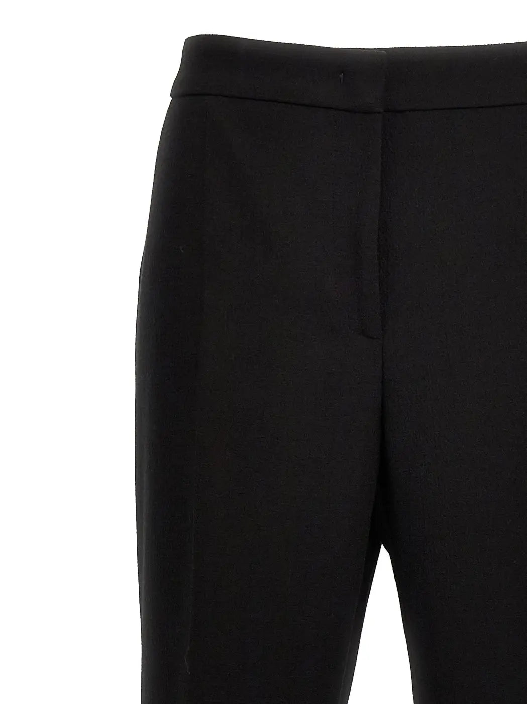 Moschino Black Viscose Dress Pants