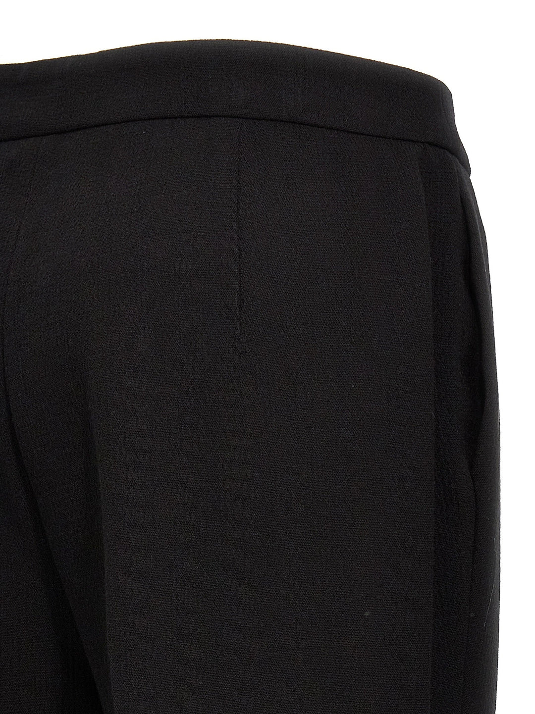 Moschino Black Viscose Dress Pants