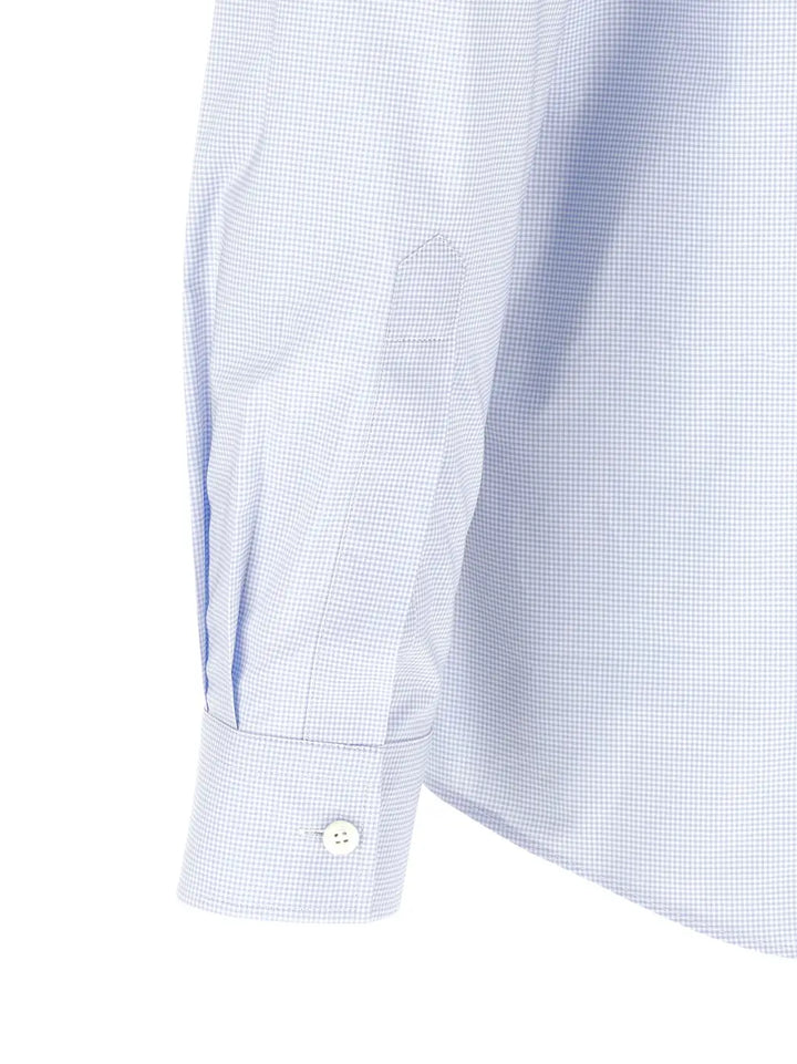 Moschino Blue Cotton Blouse