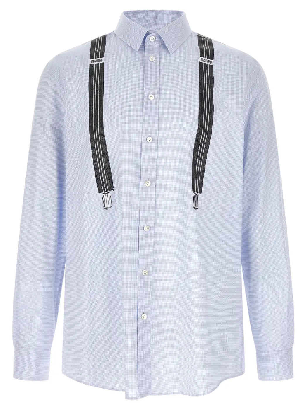 Moschino Blue Cotton Blouse