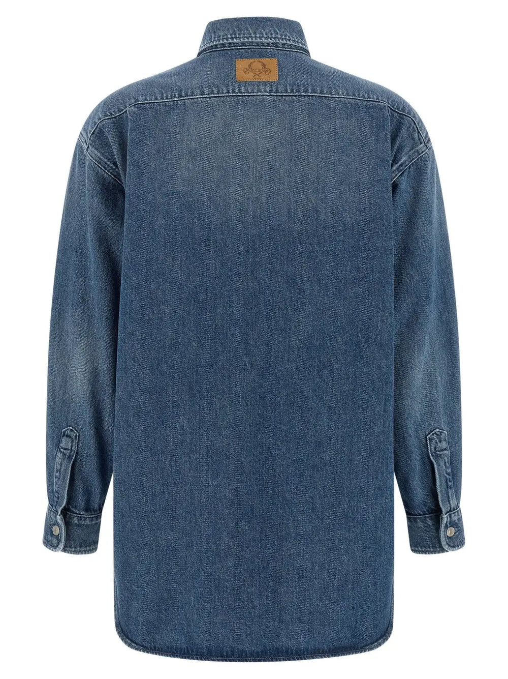 Moschino Blue Cotton Blouse
