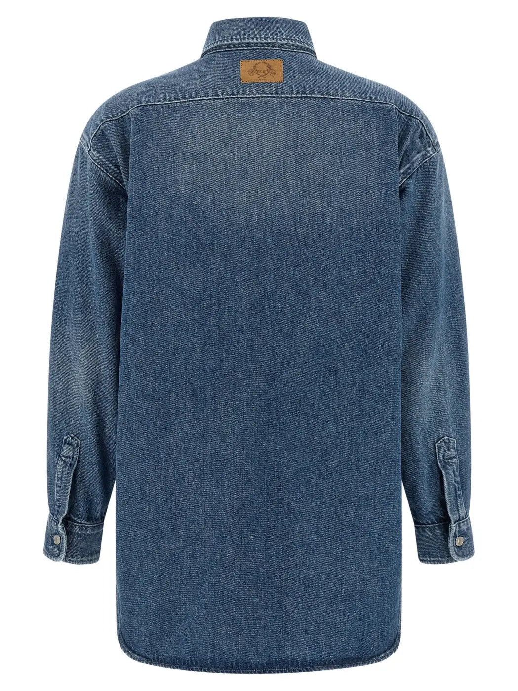 Moschino Blue Cotton Blouse