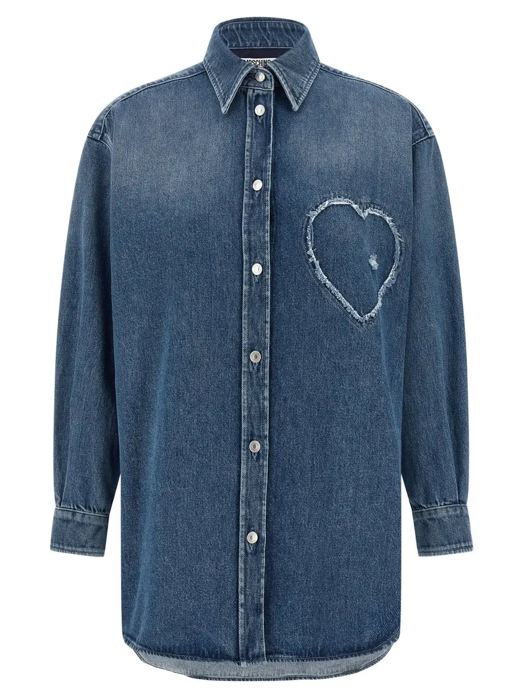 Moschino Blue Cotton Blouse