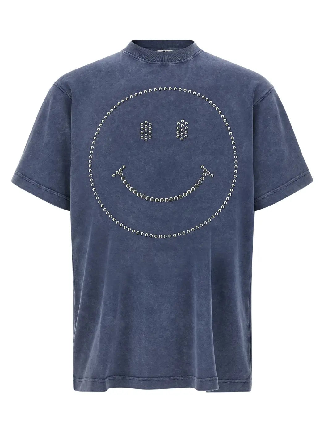 Moschino Blue Cotton T-shirt